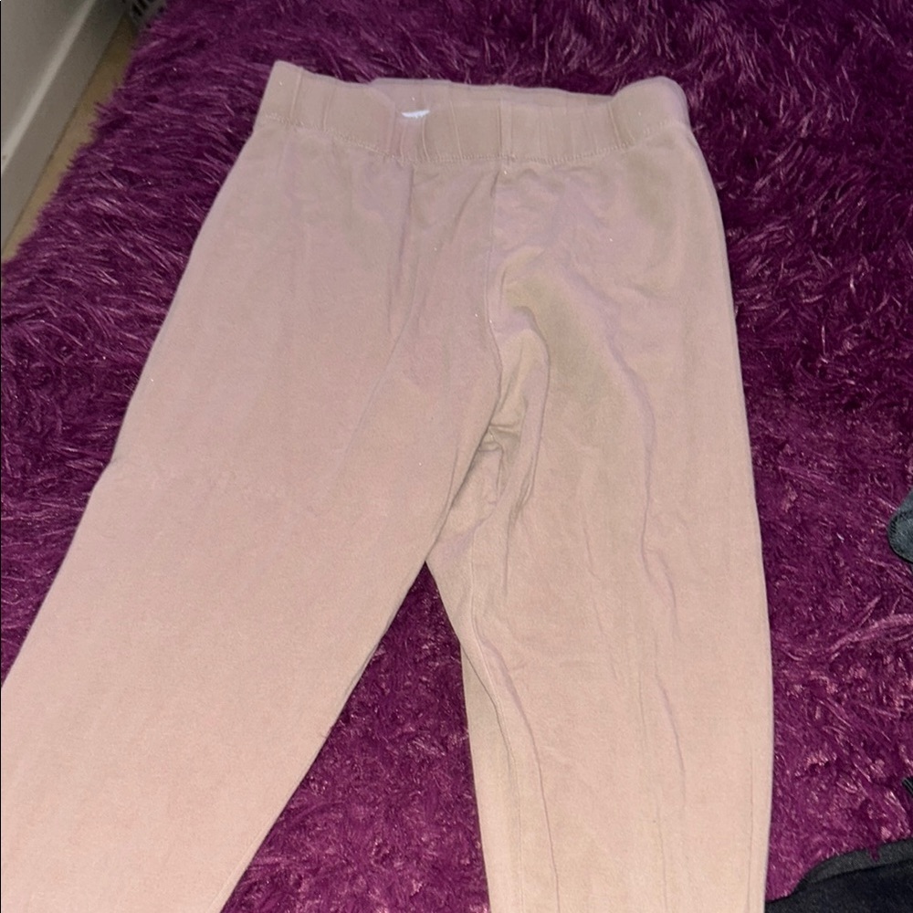 Women’s Tan Leggings and grey 2 pair